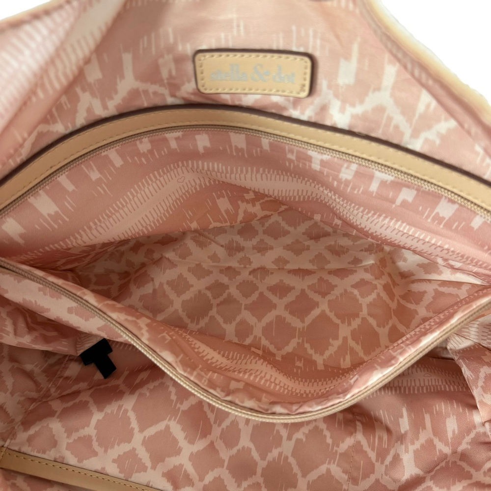 Stella & Dot Riviera Hello Gorgeous Rose Tote Bag - Picture 12 of 16